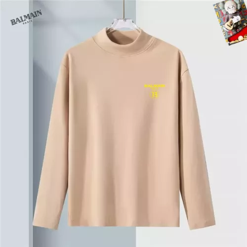 Balmain T-Shirts Long Sleeved For Men #1384988