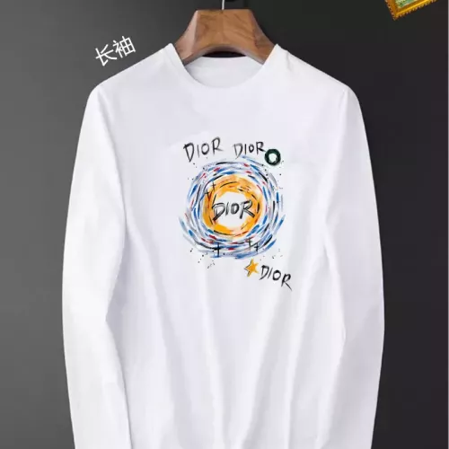Christian Dior T-Shirts Long Sleeved For Unisex #1384998 $34.00 USD, Wholesale Replica Christian Dior T-Shirts