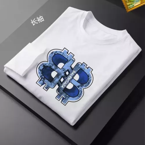 Replica Balenciaga T-Shirts Long Sleeved For Unisex #1385089 $34.00 USD for Wholesale