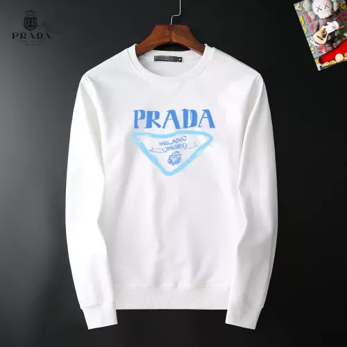 Prada Hoodies Long Sleeved For Men #1385251 $40.00 USD, Wholesale Replica Prada Hoodies