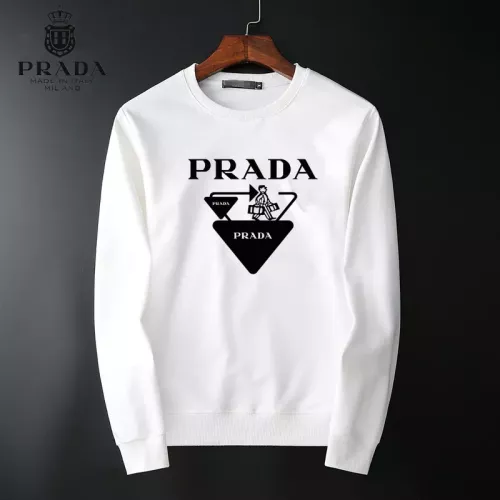Prada Hoodies Long Sleeved For Men #1385260 $40.00 USD, Wholesale Replica Prada Hoodies