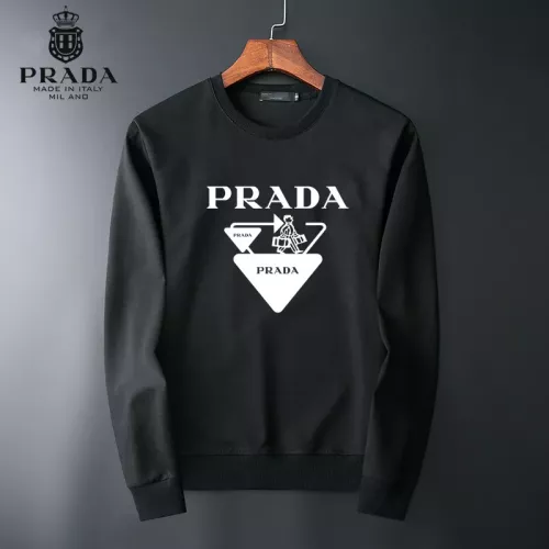 Prada Hoodies Long Sleeved For Men #1385262 $40.00 USD, Wholesale Replica Prada Hoodies