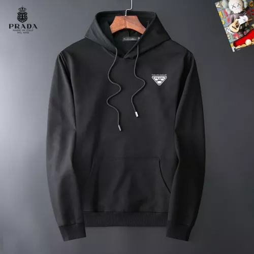 Prada Hoodies Long Sleeved For Men #1385316 $40.00 USD, Wholesale Replica Prada Hoodies