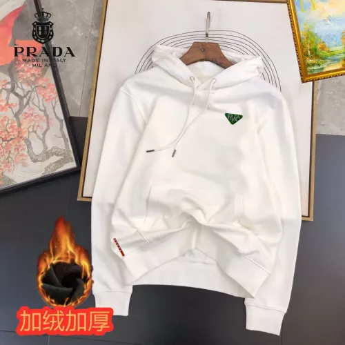Prada Hoodies Long Sleeved For Men #1385335 $45.00 USD, Wholesale Replica Prada Hoodies