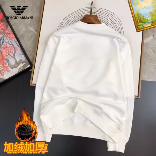 Replica Armani Hoodies Long Sleeved For Men #1385369 $45.00 USD for Wholesale