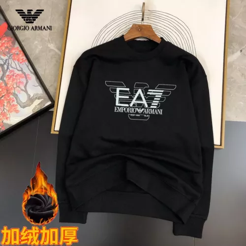 Armani Hoodies Long Sleeved For Men #1385370