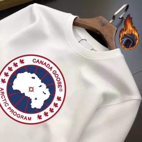 Replica Canada Goose Hoodies Long Sleeved For Men #1385377 $45.00 USD for Wholesale