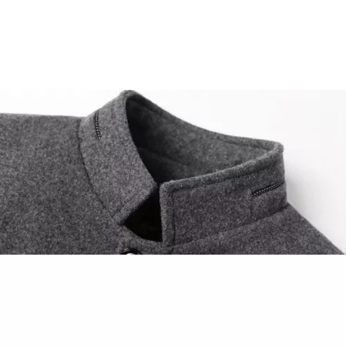 Replica Prada Coat Long Sleeved For Men #1385446 $80.00 USD for Wholesale