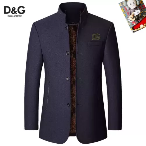 Dolce & Gabbana D&G Coat Long Sleeved For Men #1385495