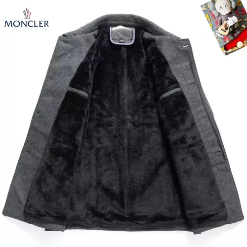 Replica Moncler Coat Long Sleeved For Men #1385506 $80.00 USD for Wholesale