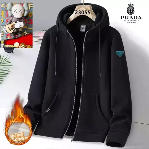 Prada Jackets Long Sleeved For Men #1385736 $64.00 USD, Wholesale Replica Prada Jackets