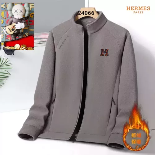 Hermes Jackets Long Sleeved For Men #1385749 $64.00 USD, Wholesale Replica Hermes Jackets