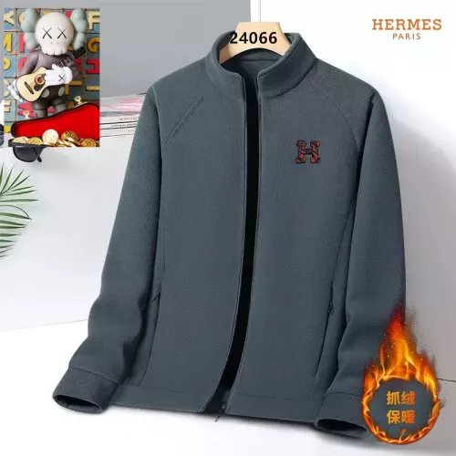 Hermes Jackets Long Sleeved For Men #1385750 $64.00 USD, Wholesale Replica Hermes Jackets