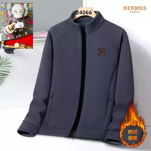 Hermes Jackets Long Sleeved For Men #1385751 $64.00 USD, Wholesale Replica Hermes Jackets