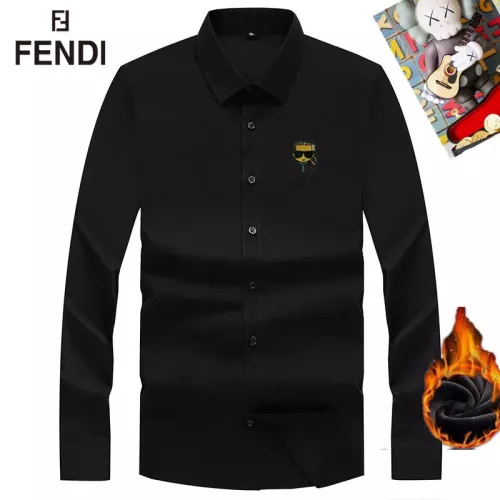 Fendi Shirts Long Sleeved For Unisex #1385876 $42.00 USD, Wholesale Replica Fendi Shirts