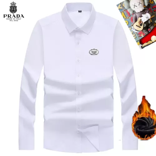 Prada Shirts Long Sleeved For Unisex #1385881 $42.00 USD, Wholesale Replica Prada Shirts