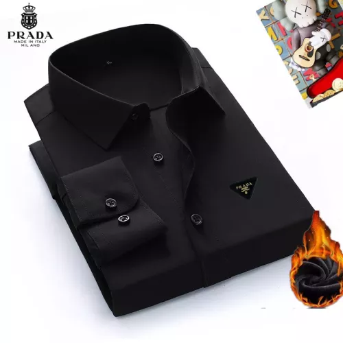 Replica Prada Shirts Long Sleeved For Unisex #1385888 $42.00 USD for Wholesale