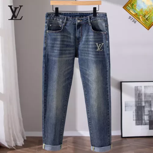 Replica Louis Vuitton LV Jeans For Men #1385936 $48.00 USD for Wholesale