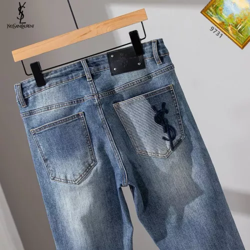 Replica Yves Saint Laurent YSL Jeans For Men #1385940 $48.00 USD for Wholesale