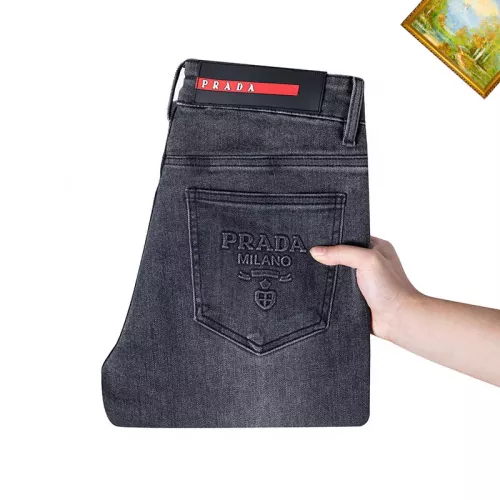 Replica Prada Jeans For Men #1385947 $48.00 USD for Wholesale