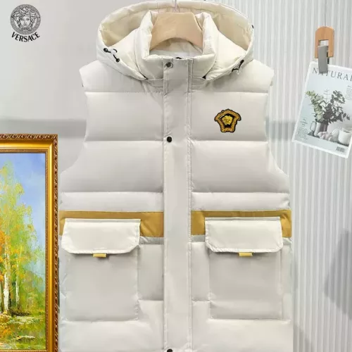 Versace Jackets Sleeveless For Men #1386058 $56.00 USD, Wholesale Replica Versace Jackets