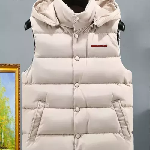 Prada Jackets Sleeveless For Men #1386061 $56.00 USD, Wholesale Replica Prada Jackets