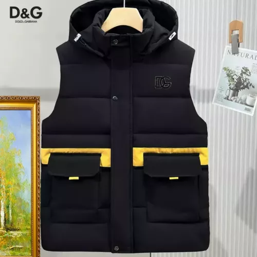 Dolce &amp; Gabbana D&amp;G Jackets Sleeveless For Men #1386066 $56.00 USD, Wholesale Replica Dolce &amp; Gabbana D&amp;G Jackets