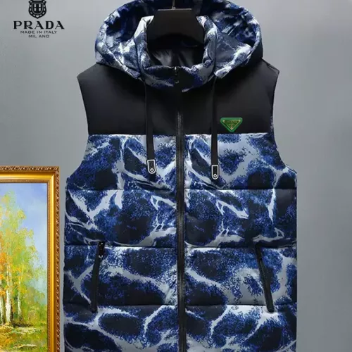 Prada Jackets Sleeveless For Men #1386081 $56.00 USD, Wholesale Replica Prada Jackets