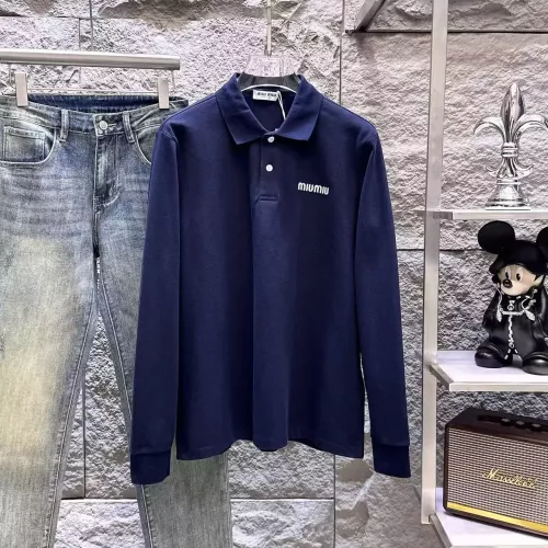 MIU MIU T-Shirts Long Sleeved For Men #1386119