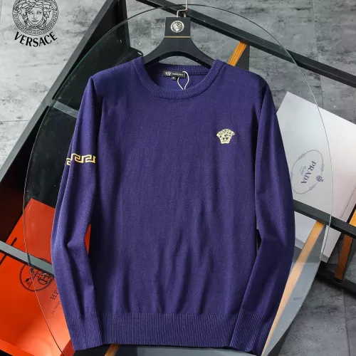 Versace Sweaters Long Sleeved For Men #1386321 $42.00 USD, Wholesale Replica Versace Sweaters