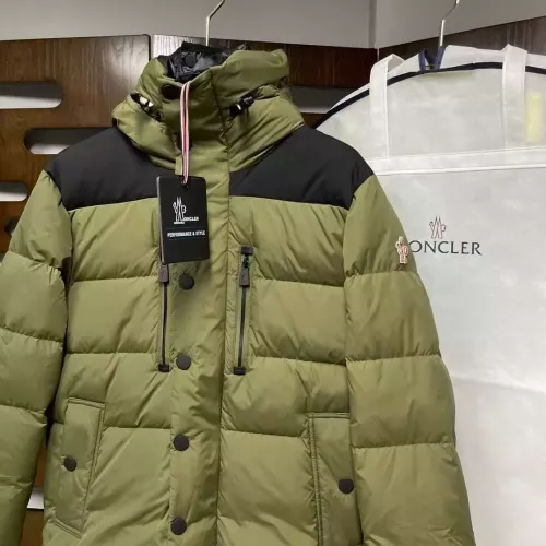 Replica Moncler Down Feather Coat Long Sleeved For Men #1386345 $185.00 USD for Wholesale