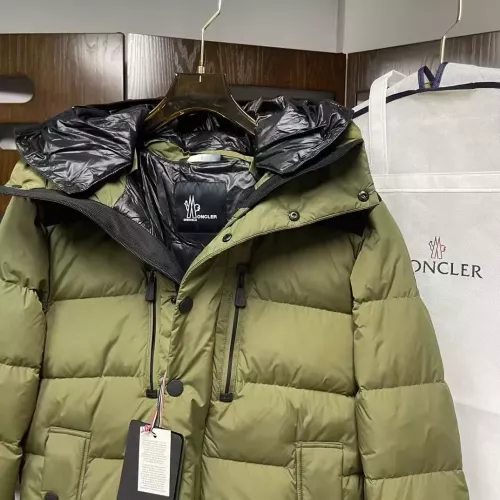 Replica Moncler Down Feather Coat Long Sleeved For Men #1386345 $185.00 USD for Wholesale