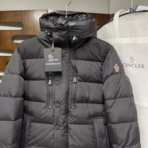 Replica Moncler Down Feather Coat Long Sleeved For Men #1386347 $185.00 USD for Wholesale