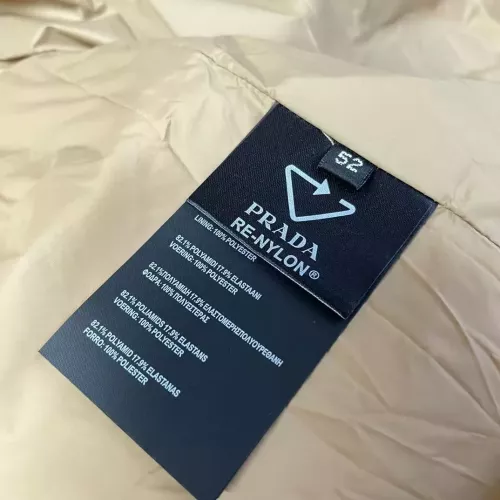 Replica Prada Down Feather Coat Long Sleeved For Men #1386358 $145.00 USD for Wholesale