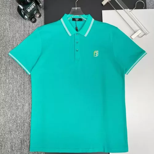 Fendi T-Shirts Short Sleeved For Men #1386453 $38.00 USD, Wholesale Replica Fendi T-Shirts