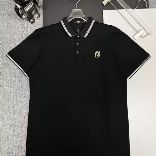 Fendi T-Shirts Short Sleeved For Men #1386454 $38.00 USD, Wholesale Replica Fendi T-Shirts