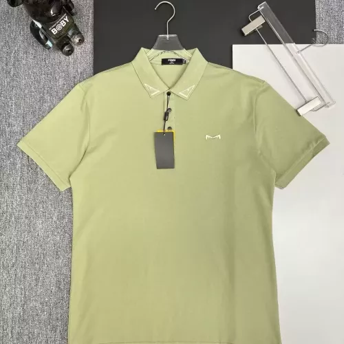 Fendi T-Shirts Short Sleeved For Men #1386456 $38.00 USD, Wholesale Replica Fendi T-Shirts