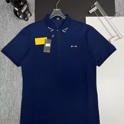 Fendi T-Shirts Short Sleeved For Men #1386458 $38.00 USD, Wholesale Replica Fendi T-Shirts