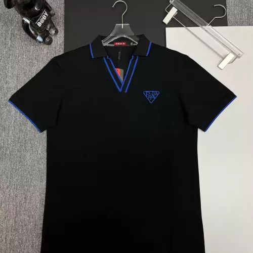 Prada T-Shirts Short Sleeved For Men #1386644 $38.00 USD, Wholesale Replica Prada T-Shirts