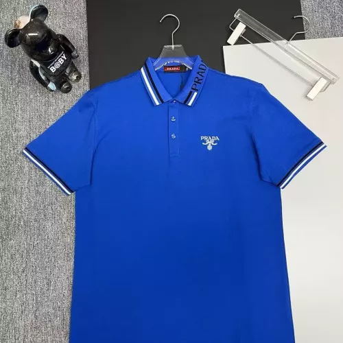 Prada T-Shirts Short Sleeved For Men #1386651 $38.00 USD, Wholesale Replica Prada T-Shirts
