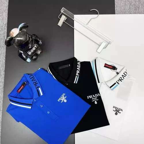 Replica Prada T-Shirts Short Sleeved For Men #1386652 $38.00 USD for Wholesale