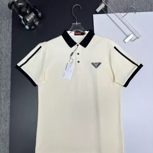 Prada T-Shirts Short Sleeved For Men #1386654 $38.00 USD, Wholesale Replica Prada T-Shirts