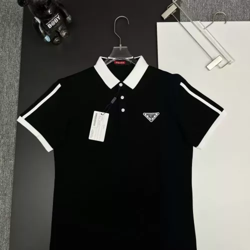 Prada T-Shirts Short Sleeved For Men #1386655 $38.00 USD, Wholesale Replica Prada T-Shirts