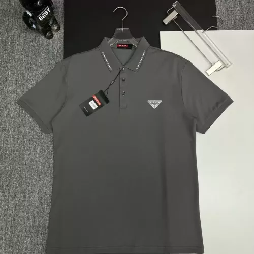 Prada T-Shirts Short Sleeved For Men #1386663 $38.00 USD, Wholesale Replica Prada T-Shirts