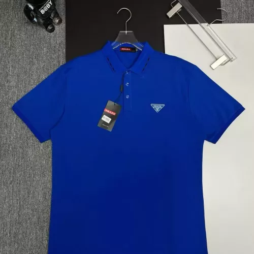 Prada T-Shirts Short Sleeved For Men #1386664 $38.00 USD, Wholesale Replica Prada T-Shirts