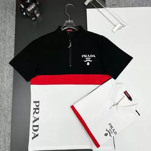Replica Prada T-Shirts Short Sleeved For Men #1386667 $38.00 USD for Wholesale