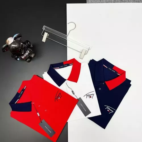 Replica Tommy Hilfiger TH T-Shirts Short Sleeved For Men #1386690 $38.00 USD for Wholesale