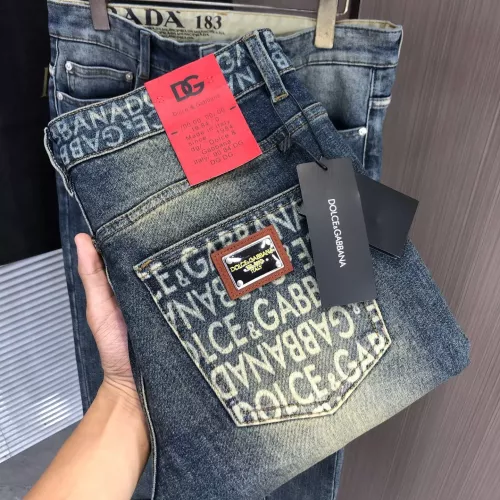Dolce &amp; Gabbana D&amp;G Jeans For Men #1386841 $80.00 USD, Wholesale Replica Dolce &amp; Gabbana D&amp;G Jeans