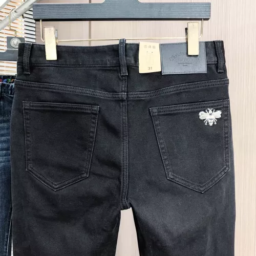 Replica Christian Dior Jeans For Men #1386850 $80.00 USD for Wholesale