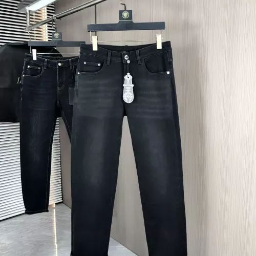 Replica Chrome Hearts Jeans For Men #1386866 $80.00 USD for Wholesale
